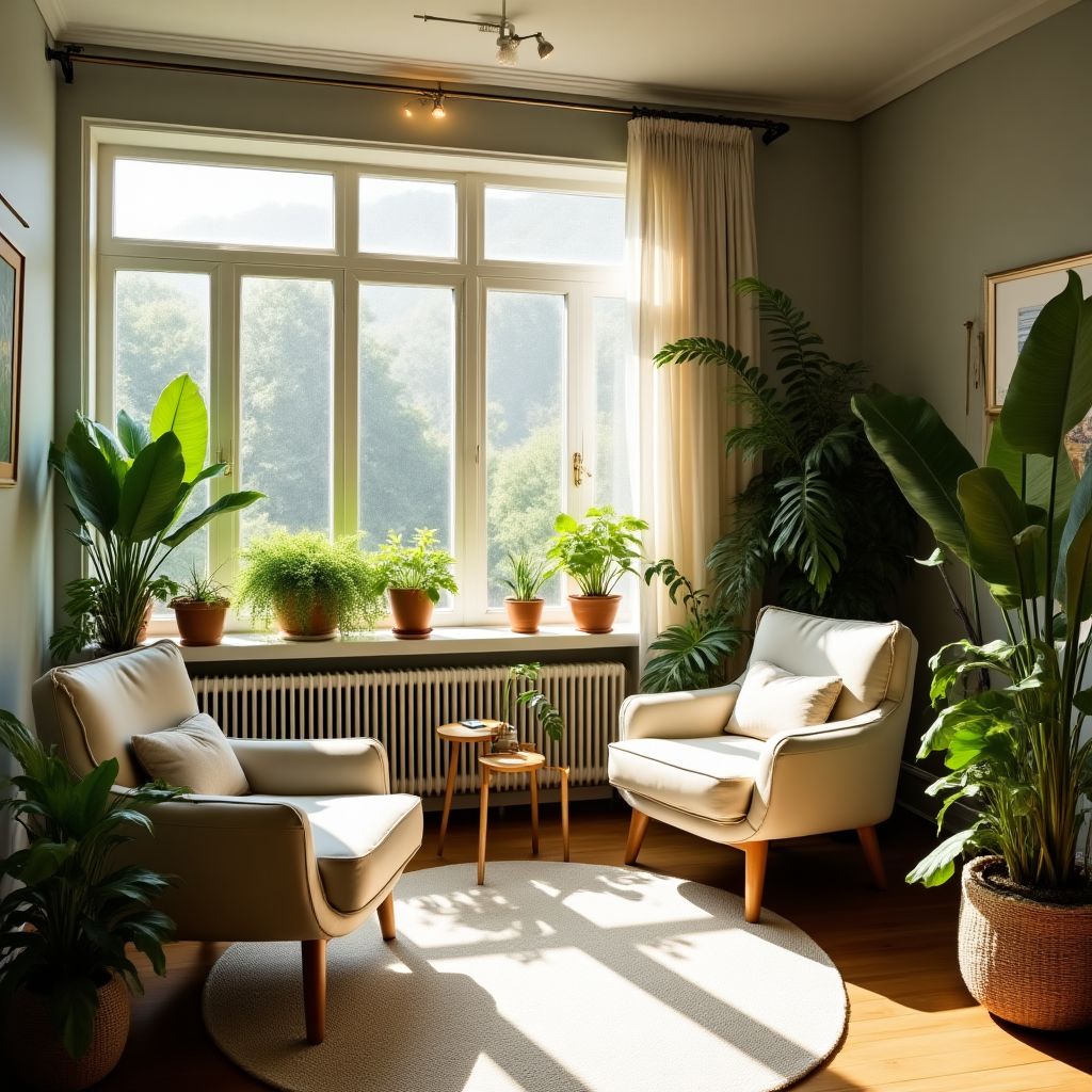 Sala di terapia accogliente